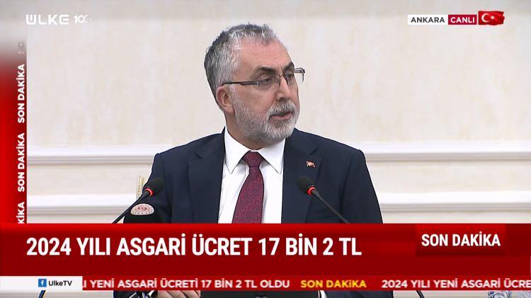 <p>"Tüm tarafların görüşlerini, taleplerini, sosyo ekonomik koşullarını gözeterek sınırı belirlerdi. Asli görevimiz işçi ve işveren temsilcilerimiz arasında hakem rolü üstlenmektir. Öncelikle olumlu ve makul yaklaşımlarıyla tüm paydaşlara Sayın Ergün Atalay ve Özgür Burak Akkol'a teşekkür ediyorum."</p>
<p> </p>