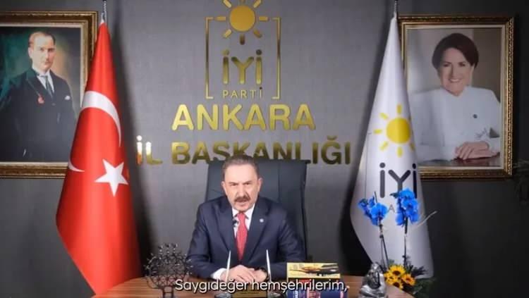 <p><strong>ANKARA İL BAŞKANI'NDAN MANSUR YAVAŞ'A SERT SÖZLER: HARAMZADE!</strong></p>
<p>Akşener'in Yavaş'a karşı kullandığı söz konusu ifadelerin ardından İYİ Parti Ankara İl Başkanı Yener Yıldırım da, sosyal medya hesabı üzerinden yayınladığı videoda Mansur Yavaş'ı <strong>"Haramzade"</strong> olarak isimlendirip <strong>"Şahsi menfaatlerini memleket menfaatinin üzerinde tutanlara saflarımızda asla yer vermeyeceğiz."</strong> dedi.</p>