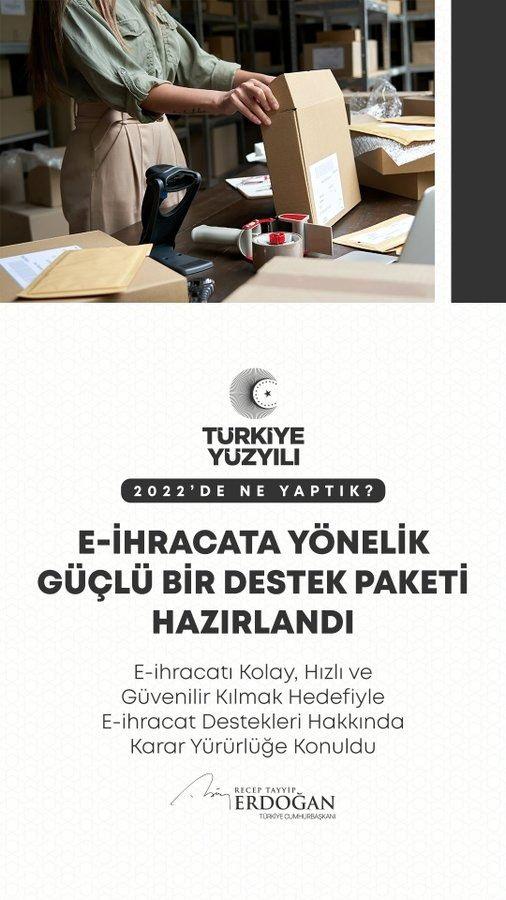 <p>E-ihracatı kolay, hızlı ve güvenilir kılmak amacıyla güçlü bir destek paketi devreye aldık.</p>