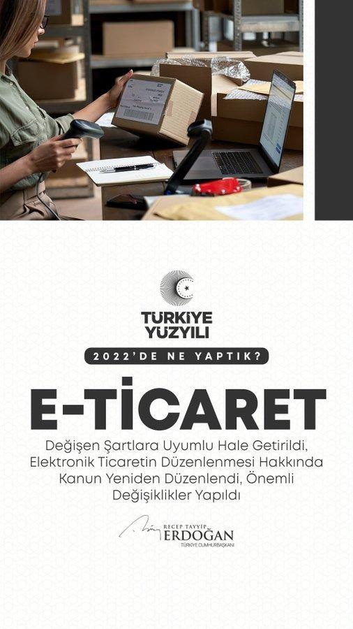 <p>E-ticareti değişen şartlara uyumlu hale getirmek için önemli yasal değişiklikler yaptık.</p>