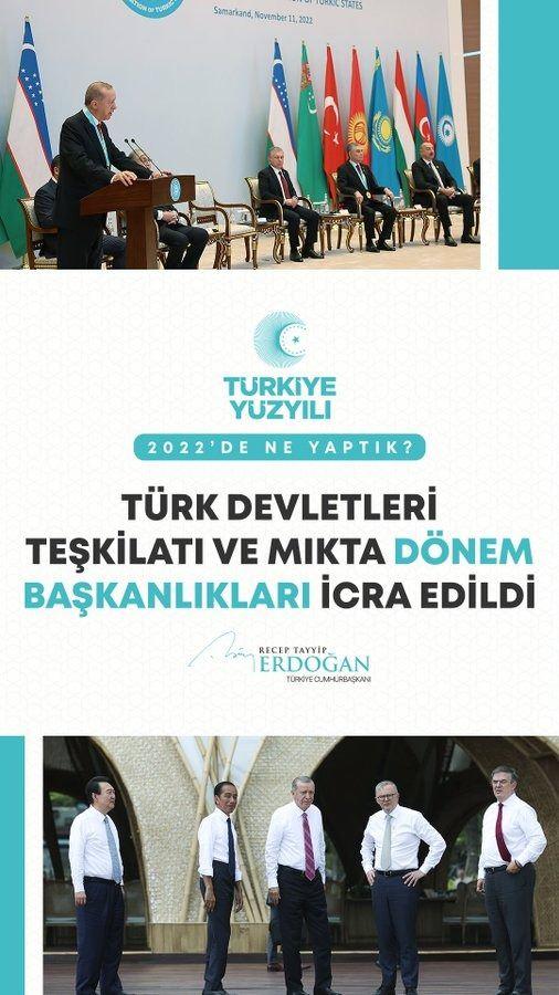 <p>T&uuml;rk Devletleri Teşkilatı ile MIKTA d&ouml;nem başkanlıklarını başarıyla icra ettik.</p>
