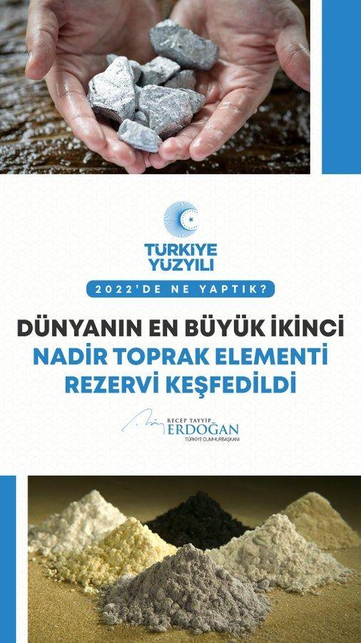 <p>D&uuml;nyanın en b&uuml;y&uuml;k ikinci nadir toprak elementi rezervini keşfettik.</p>
