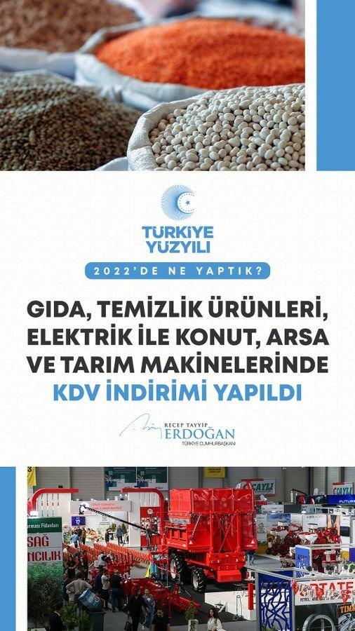 <p>Gıdadan temizliğe, elektrikten tarımsal &uuml;retimi etkileyen pek &ccedil;ok &uuml;r&uuml;ne KDV indiriminde bulunduk.</p>

