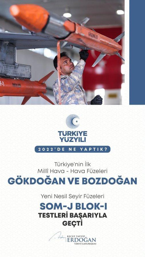 <p>T&uuml;rkiye&rsquo;nin ilk mill&icirc; hava-hava f&uuml;zeleri G&ouml;kdoğan ve Bozdoğan&rsquo;ın testlerini tamamladık. Mill&icirc; Muharip U&ccedil;ak&rsquo;ın g&ouml;rev bilgisayarını T&Uuml;BİTAK BİLGEM&rsquo;de &uuml;rettik.</p>
