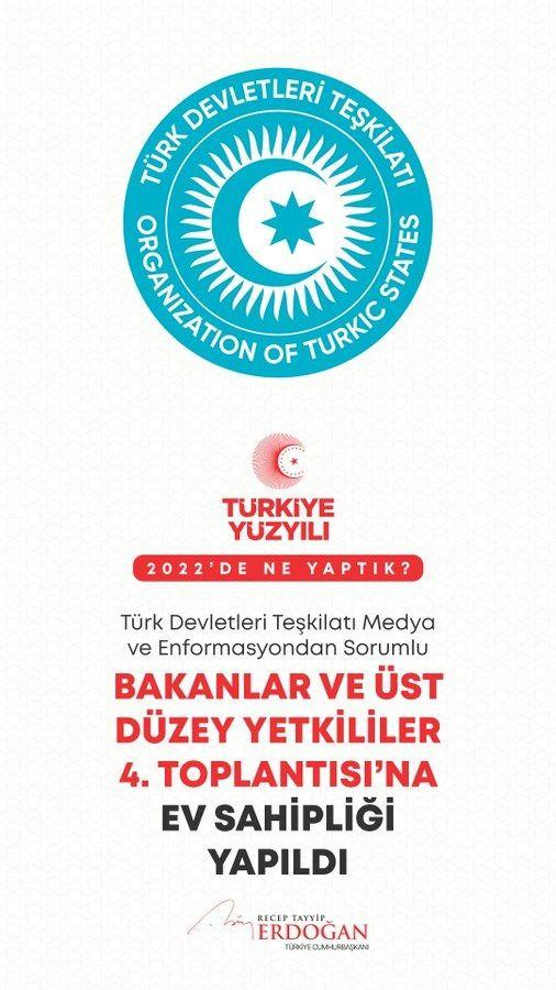 <p>T&uuml;rk d&uuml;nyasının iletişimini sağlam temeller &uuml;zerinde y&uuml;kseltme &ccedil;abalarımıza hız kesmeden devam ettik.</p>
