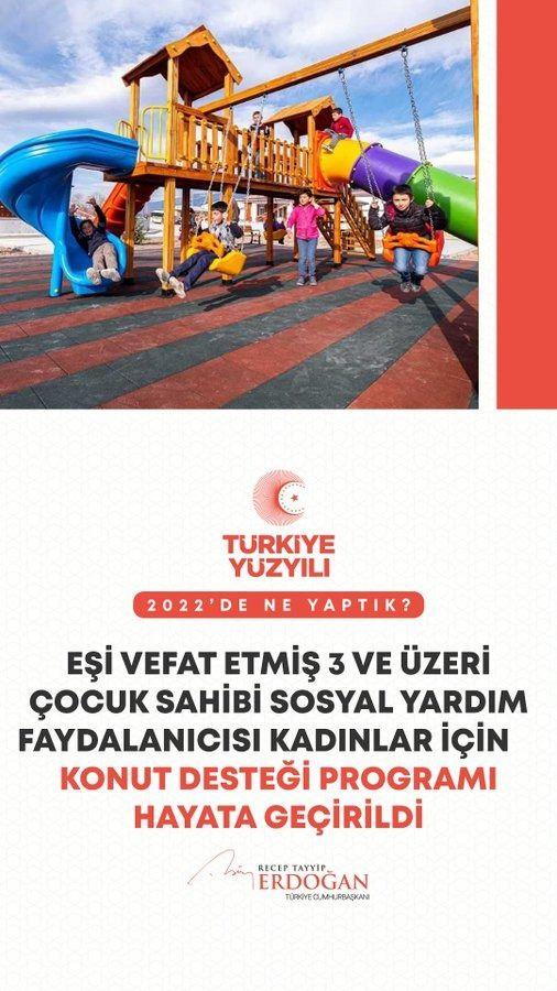 <p>Eşi vefat etmiş 3 ve &uuml;zeri &ccedil;ocuk sahibi hanım kardeşlerimiz i&ccedil;in yeni bir konut desteği programını hayata ge&ccedil;irdik.</p>
