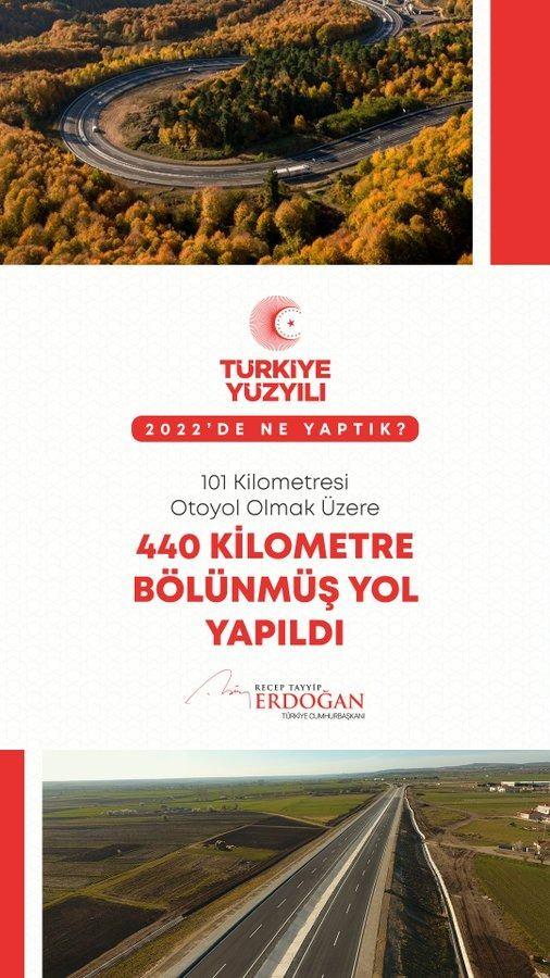 <p>440 kilometre b&ouml;l&uuml;nm&uuml;ş yol yaptık.</p>
