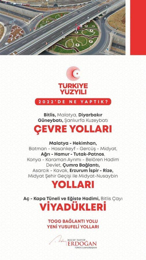 <p>Pek &ccedil;ok ilimizde &ccedil;evre yolları başta olmak &uuml;zere &ccedil;eşitli ulaşım projelerini hayata ge&ccedil;irdik.</p>
