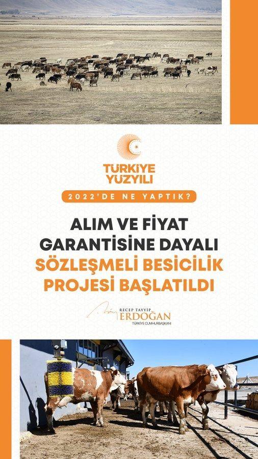<p>S&ouml;zleşmeli Besicilik Projesi&rsquo;ni başlattık.</p>
