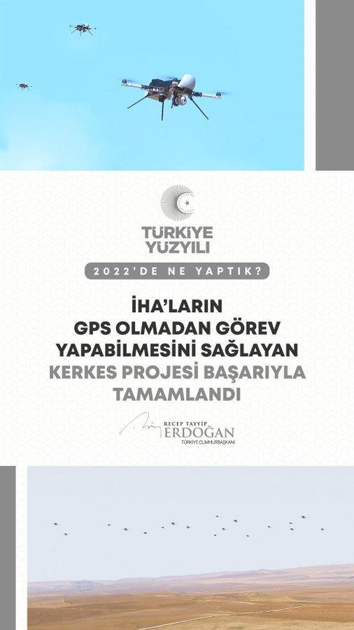 <p>İnsansız hava ara&ccedil;larımızın GPS olmadan da g&ouml;rev yapabilmelerini sağlayan KERKES Projesi&rsquo;ni başarıyla tamamladık.</p>
