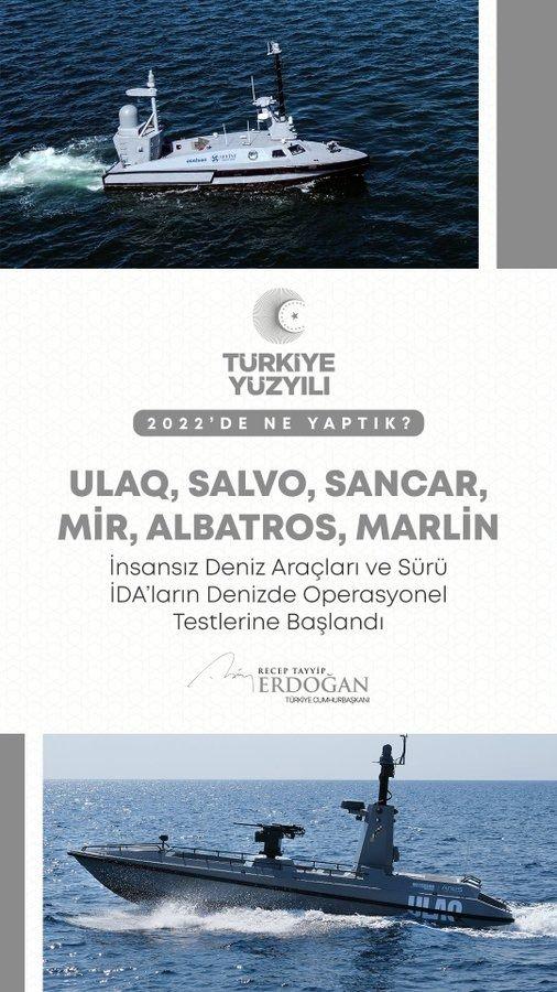 <p>İnsansız deniz ara&ccedil;larımız ile s&uuml;r&uuml; İDA&rsquo;larımızın operasyonel testlerine başladık.</p>
