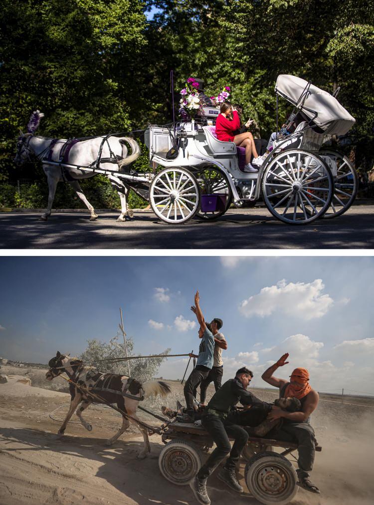 <p>ABD'nin New York eyaletinde bulunan Central Park, Amerikalılar ve şehri ziyaret eden turistler tarafından ilgi görüyor (üstte). Abluka altındaki Gazze Şeridi sınır bölgesinde, İsrail ordusu ile Filistinli gruplar arasında çıkan çatışmalarda 4 Filistinlinin hayatını kaybettiği, 5'inin yaralandığı bildirildi. Gazze-İsrail sınırındaki çatışmalarda yaralananlar ve ölen Hamas'ın silahlı kanadı İzzeddin el-Kassam Tugaylarının mensupları, bölgeden uzaklaştırılarak Gazze Şeridi'ne getirildi (altta). </p>