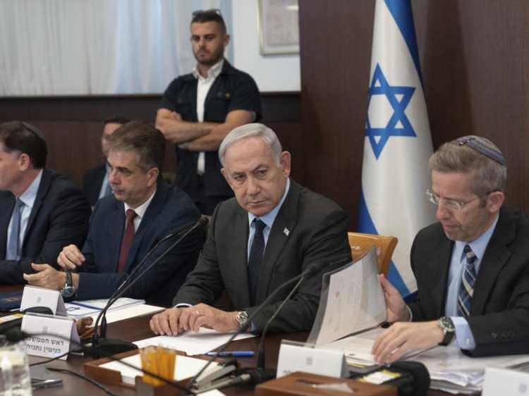 <p>Netanyahu savaştan sonra Gazze yönetiminin farklı ülkelere paylaştırılabileceğini söylemişti.</p>
