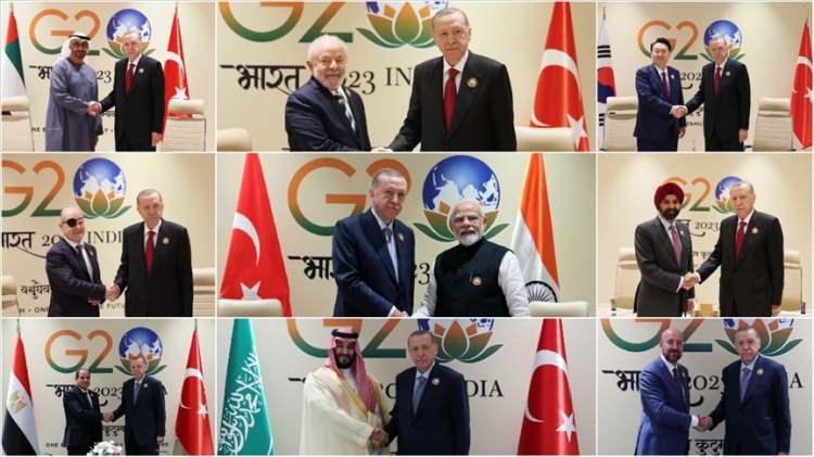 <p>İsrail'in saldırılarının ardından Gazze için başlattığı barış diplomasisini sürdüren Cumhurbaşkanı Recep Tayyip Erdoğan, G-20 ülkelerinin liderlerini de iki devletli çözümün tesisinde inisiyatif almaya çağırdı.</p>