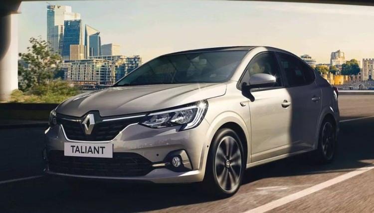 <p><strong>RENAULT TALİANT</strong></p>

<p> </p>

<p>Renault Taliant Joy 1.0 Sce 65 bg</p>

<p> </p>

<p>Aralık fiyatı: 837.900 TL </p>
