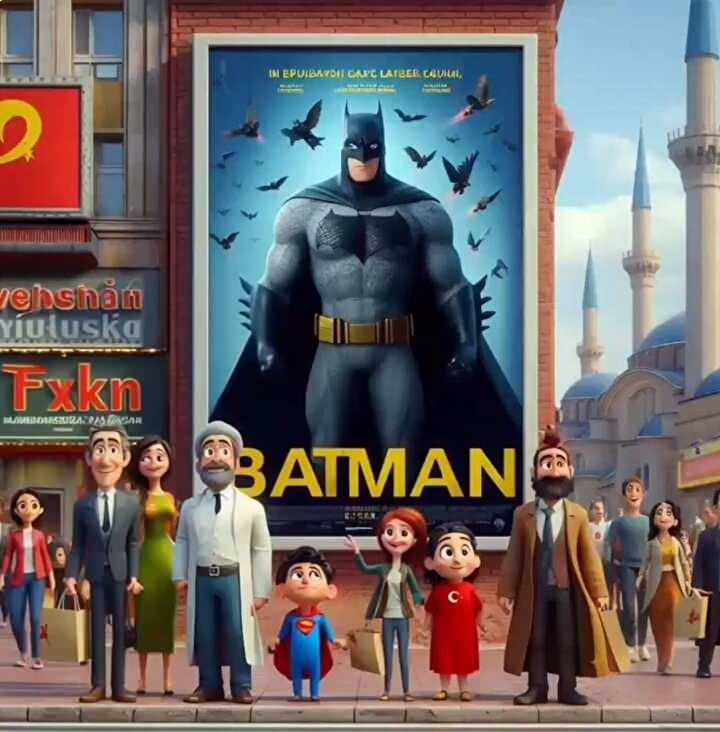 <p>BATMAN </p>
