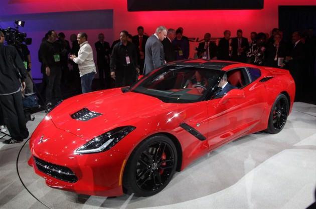 7. nesil Corvette Detroit'te tanıtılan en önemli otomobillerden biri.