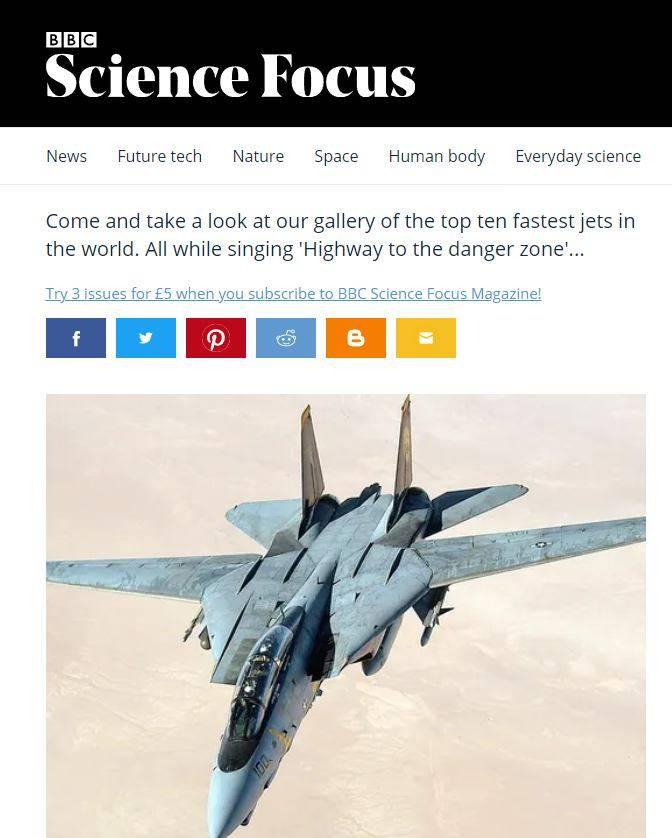 <p><strong>BBC dünyanın en hızlı jetlerini sıraladığı listeyi yayınladı.</strong></p>
<p> </p>