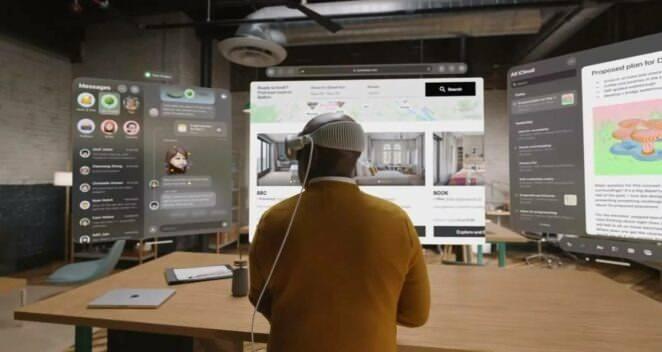 <p>ABD'li teknoloji şirketi Apple, 2014'ten bu yana ilk yeni ana ürün serisi olan <strong>"Vision Pro" </strong>başlığını tanıttı.</p>
