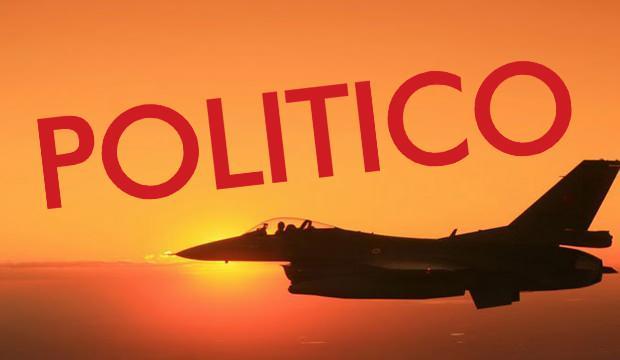<p>Politico'da yer alan haberde ise "Türkiye, Suriye ve Irak'taki Kürt militanları bombalıyor.</p>