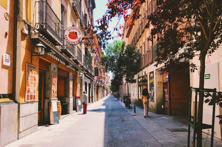 <p>Calle Echegaray, Madrid, İspanya</p>