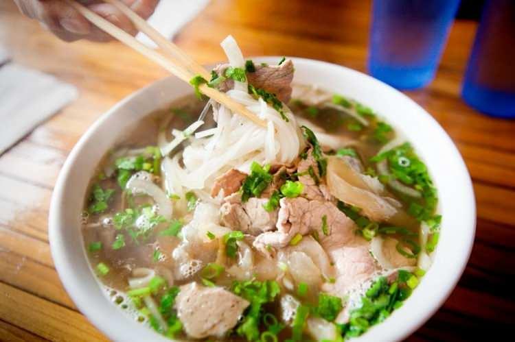 <p>Beef pho (phở bò), Vietnam</p>

<p> </p>
