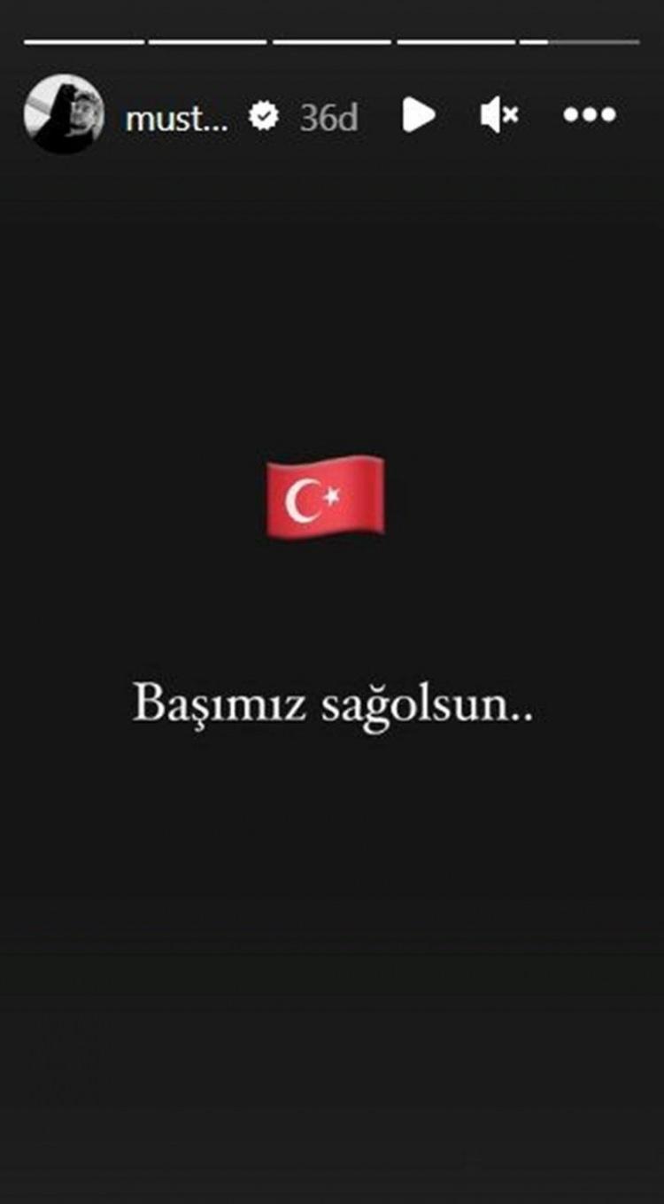 <p><span style="color:#000000"><strong>MUSTAFA CECELİ</strong></span></p>

<p><span style="color:#800000"><em><strong>"Başımız sağ olsun."</strong></em></span></p>
