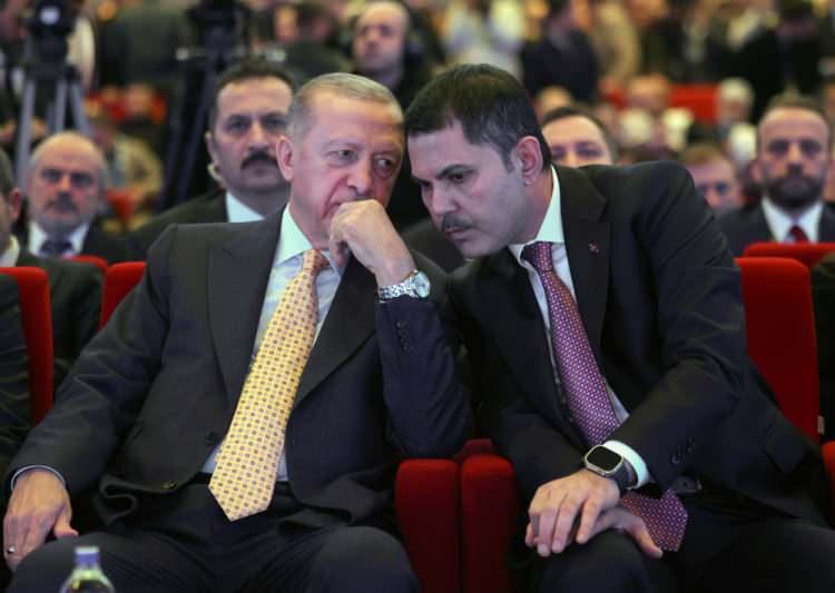 <p>Programda, Cumhur İttifakı'nın İstanbul Büyükşehir Belediye (İBB) Başkan adayı Murat Kurum (sağda) da hazır bulundu.</p>
<div> </div>
<div> </div>
<div>İşte programam damga vuran kareler;</div>
