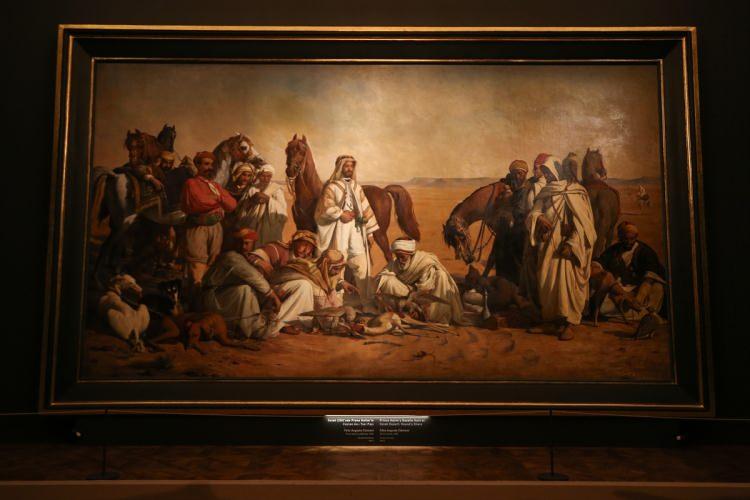 <p>Milli Saraylar Resim M&uuml;zesi Sorumlusu G&uuml;lsen Kaya ise, m&uuml;zenin &ouml;nemine işaret ederek, "T&uuml;rkiye'de ve d&uuml;nyada Osmanlı resim sanatının tek temsilcisi. Milli Saraylar olarak resim m&uuml;zemizle gurur duyuyoruz. M&uuml;zede &ccedil;ok &ouml;zel eserler bulunuyor.&nbsp;</p>
