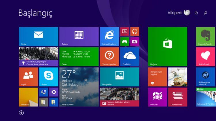 <p><strong>4) WINDOWS 8.1  |   YÜZDE 1.74</strong></p>
