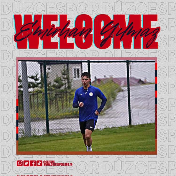 <p>Emirhan Yılmaz - Düzcespor (Kiralık)<br />
<br />
Önceki takımı: Çaykur Rizespor</p>