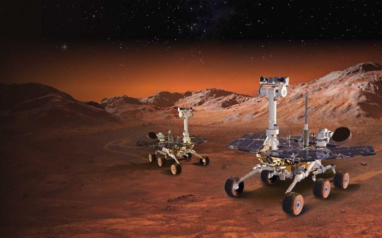 <p><span style="color:#B22222"><strong>4) "MARS ROVER" PROGRAMI</strong></span></p>
<p> </p>
<p><strong>"Mars Rover"</strong> programı kapsamında NASA'nın bazı uzay araçları Mars'ın yüzeyinde eskiden su olduğuna dair kanıtlar buldu.</p>