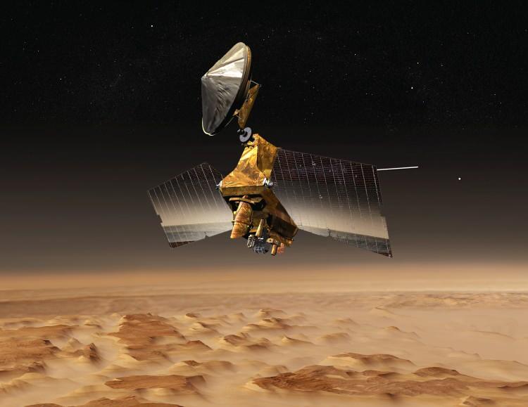 <p><strong>MARS RECONNAISSANCE ORBITER</strong></p>

<p> </p>

<p>NASA, <strong>Mars Reconnaissance Orbiter </strong>adlı uzay aracıyla da 2006'dan bu yana Mars'ın iklim ve jeolojisini araştırıyor.</p>
