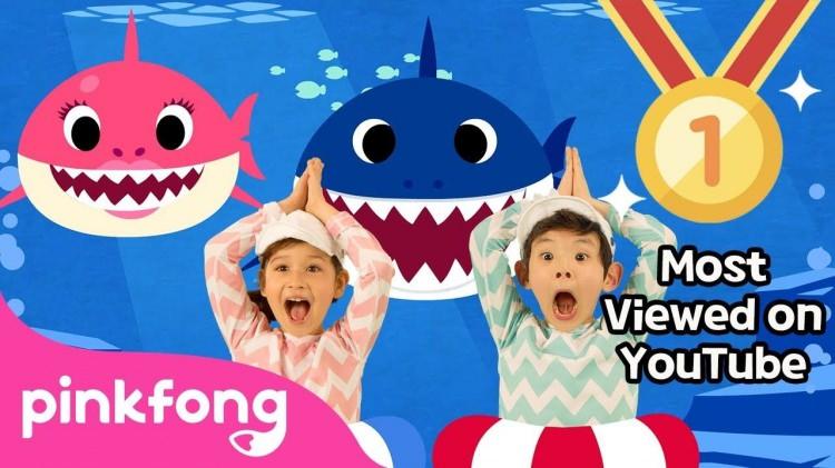 <p><span style="color:#B22222"><strong>1) BABY SHARK</strong></span></p>

<p> </p>

<p> </p>

<p>| 14 MİLYAR IZLEME</p>
