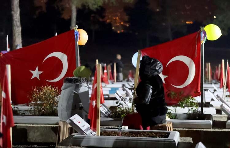 <p><strong>6 Şubat depremlerinin merkez üssü Kahramanmaraş'ta, depremde hayatını kaybedenler mezarları başında anıldı.</strong></p>
