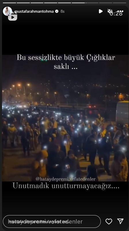 <p>"Bu sessizlikte büyük çığlıklar saklı..."</p>
