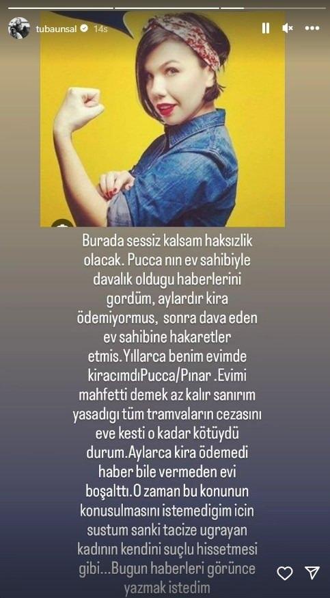 <p><span style="color:#000000"><strong>O zaman bu konunun konuşulmasını istemediğim için sustum sanki tacize uğrayan kadının kendini suçlu hissetmesi gibi... Bugün haberleri görünce yazmak istedim…"</strong></span></p>