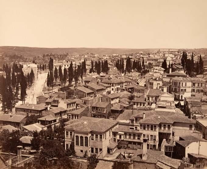 <p>Galata Kulesi'nden Kuzey yönüne doğru bakış.</p>