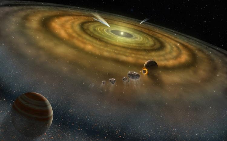 <p>Meteorik demir, demir ve nikelden yapılmış meteoritlerde bulunan erken evren protoplanetary (Öte gezegen) disk kalıntısıdır.</p>