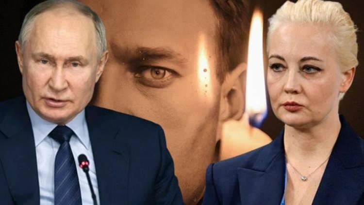 <p>Eşinin ölümünden Rusya Devlet Başkanı Vladimir Putin’i sorumlu tuttu ve Rus halkına mücadelesinde onun yanında olmaları için çağrıda bulundu.</p>