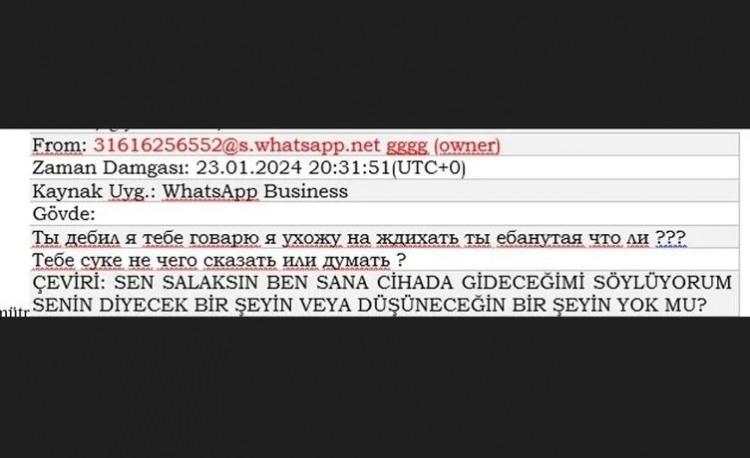 <p><strong>EYLEM TALİMATINI KHAMİRZAEV'DEN </strong></p>

<p>Şüphelilere eylem talimatını verdiği tespit edilen “Andrei Guzun” adındaki pasaportuyla yakalanan ve Türkiye'de bulunan terör örgütü DEAŞ sorumlularından ve Türkiye'de eylem yapmak için kendisine bağlı unsurlara izin verdiği" şeklinde istihbarat notu olan "Adam Abu-Darrar Al-Shishani" kod isimli Adam Khamirzaev'in fotoğrafı da paylaşıldı.</p>

