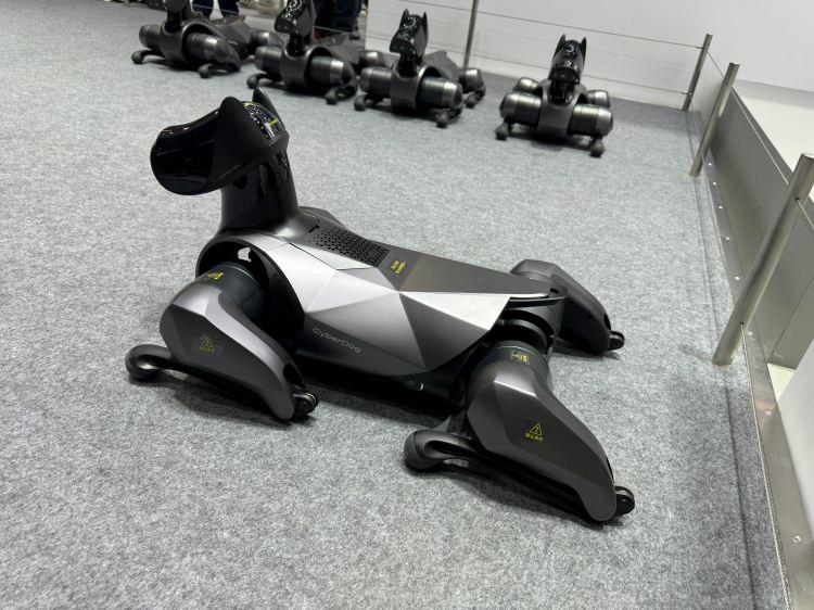 <p><span style="color:#B22222"><strong>XIAOMI CYBERDOG ROBOT KÖPEK</strong></span></p>

<p> </p>

<p>Xiaomi'nin CyberDog'u hakkında yıllarca haber yaptıktan sonra Brian Heater nihayet MWC'de robotik köpeği yakından görebildi.</p>
