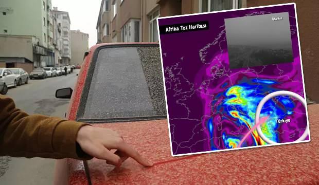 <p>3 büyük kentte bu hafta sonu için 'çamur yağmuru' uyarısı yapıldı. Arabaların yıkanmaması, camların silinmemesi çağrısıyla birlikte paylaşılan haritayla da Afrika tozlarının Türkiye'ye geldiği vurgulandı.</p>

<p>Kış mevsimini saatler önce geride bıraktık ancak hafta sonu üç büyükşehir çamur yağmuru riskiyle yüz yüze. Ankara, İstanbul ve İzmir'de "Afrika katkılı çağmur yağmuru" beklendiği belirtildi. Meteoroloji Genel Müdürlüğü de "Bugün hava nasıl?" sorusuna yanıt olarak son hava durumu tahminlerini paylaştı.</p>
