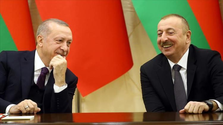 <p>Başkan Erdoğan'ın 70'inci doğum gününü ilk kutlayan lider Azerbaycan Cumhurbaşkanı İlham Aliyev oldu. </p>