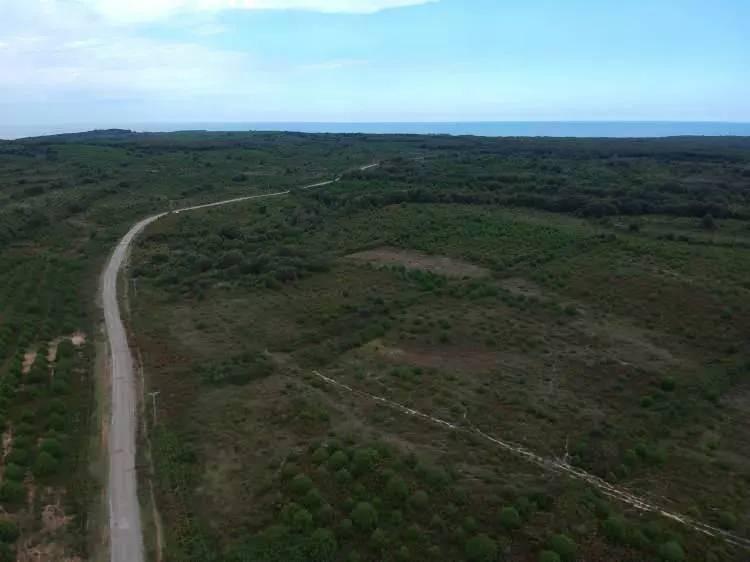 <p>Cumhurbaşkanı Erdoğan’ın işaret ettiği Sinop’taki nükleer enerji santrali yapılması planlanan İnceburun mevkisi havadan görüntülendi.</p>