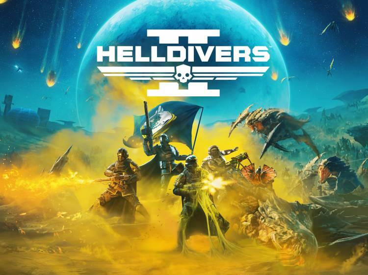 <p><span style="color:#B22222"><strong>1) HELLDIVERS 2</strong></span></p>