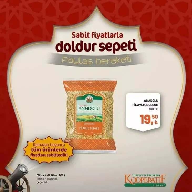 <p><strong>Anadolu Pilavlık Bulgur- 19,50 TL</strong></p>
