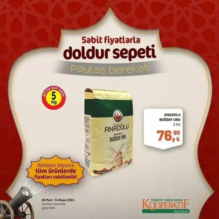 <p><strong>Anadolu Buğday Unu- 76,90 TL</strong></p>
