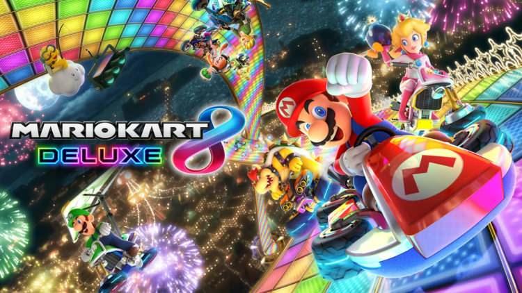 <p><strong><span style="color:#B22222">6)  MARIO KART 8 + DELUXE  </span>|  2014</strong></p>
