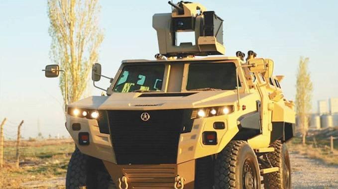 <p><strong>PUSAT 4×4 TAKTIK TEKERLEKLI ZIRHLI ARAÇ</strong></p>